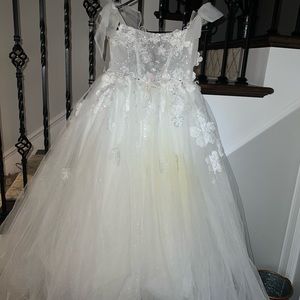 Flower girl communion dress